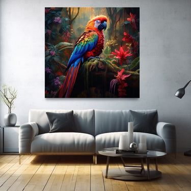 Luxury Parrot Painting